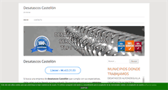 Desktop Screenshot of desatascos-castellon.com