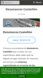 Mobile Screenshot of desatascos-castellon.com